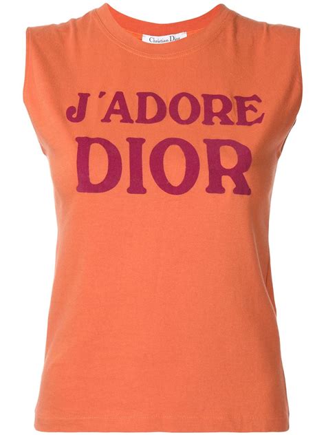 j'adore dior blue top